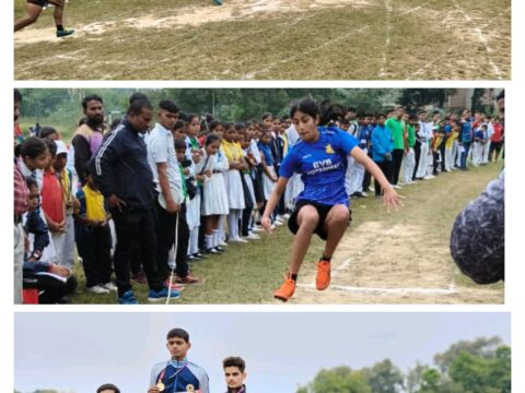 भवंस 14वीं नॉर्थ एंड नॉर्थ ईस्टर्न रीजन स्कूल एथलेटिक्स एंड कल्चरल मीट के प्रथम दिवस में भवंस मेहता विद्याश्रम भरवारी सहित समस्त टीमों का जबरदस्त प्रदर्शन