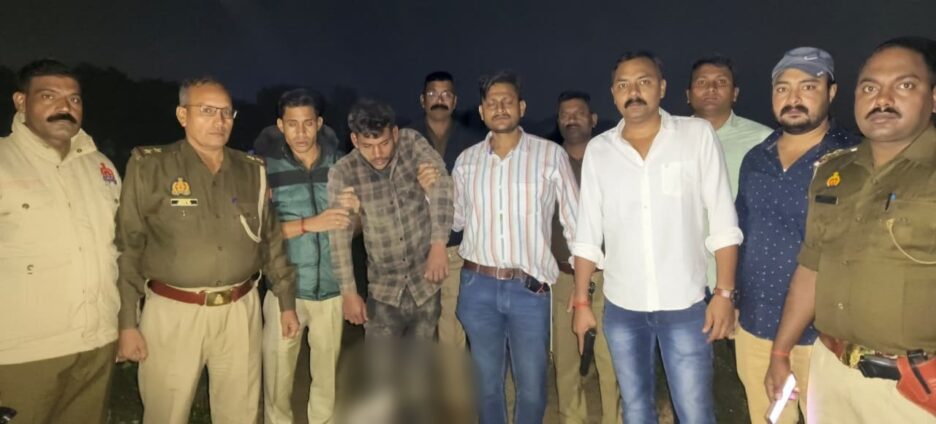कौशाम्बी में गौकशों के साथ पुलिस की मुठभेड़,मुठभेड़ में एक आरोपी को लगी गोली,घायल व एक अन्य आरोपी अरेस्ट