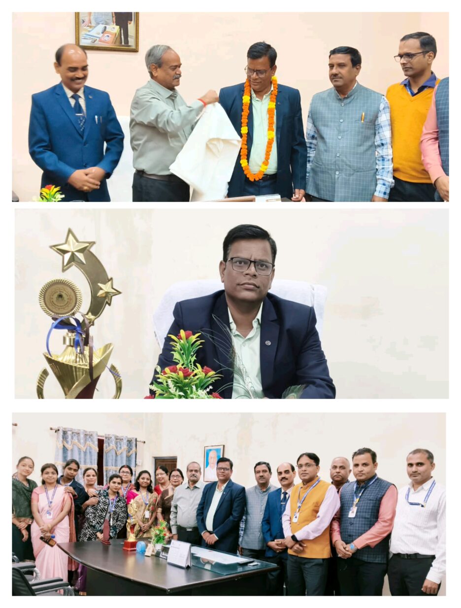 भवंस मेहता विद्याश्रम भरवारी के नए प्रिंसिपल बने गंगारबोइना बलई,निदेशक संदीप सक्सेना कार्यभार कराया ग्रहण