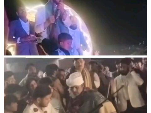 शादी समारोह में हर्ष फायरिंग का वीडियो सोशल मीडिया पर वायरल,पुलिस ने लिया एक्शन ,4 को किया अरेस्ट,दो लाइसेंसी असलहे बरामद