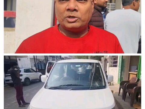 भरवारी में जाम के चलते हुई मामूली बहस में जमकर मारपीट,वर्ग विशेष के आधा दर्जन युवकों ने व्यापारी से की मारपीट,कार का शीशा तोड़ा,व्यापारी घायल,पुलिस जांच में जुटी