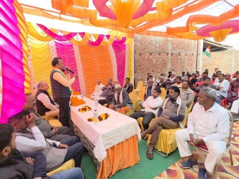 मनरेगा बचाओ महासंग्राम अभियान के तहत आयोजित ग्राम चौपाल में बोले कांग्रेस जिलाध्यक्ष आमजनता का मूल मुद्दों से ध्यान भटका रही भाजपा