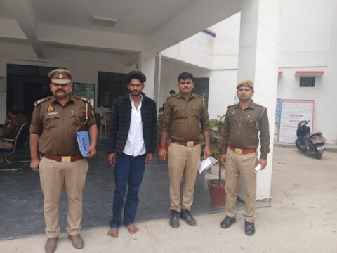 भरवारी में बमबाजी और फायर करने वाला 25 हजार का इनामिया आलीशान अवैध तमंचा,कारतूस के साथ अरेस्ट