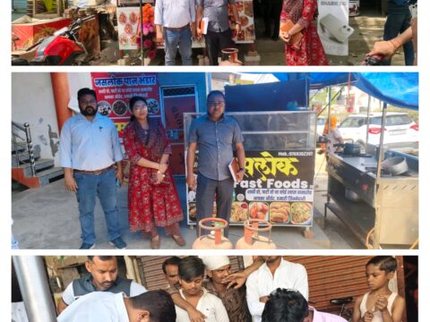 घरेलू गैस सिलेण्डरों की जमाखोरी,कालाबाजारी व अवैध बिक्री रोकने के लिए जांच टीमों ने की छापेमारी,07 खाली व 01 भरा गैस सिलेण्डर जब्त