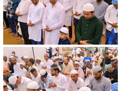 जामा मस्जिद में उमड़ा अकीदतमंदों का सैलाब, मुल्क में अमन-चैन की मांगी दुआ,पुलिस प्रशासन रहा मुस्तैद