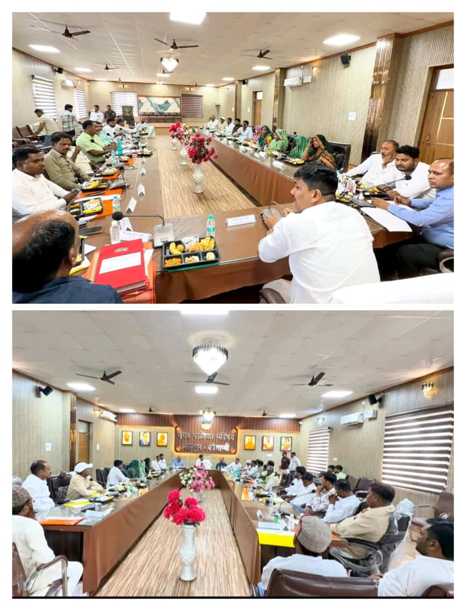 नगर पालिका मंझनपुर में सकुशल सम्पन्न हुई बोर्ड कमेटी की बैठक,66 करोड़ से विकास का प्रस्ताव सर्वसम्मति से हुआ पास