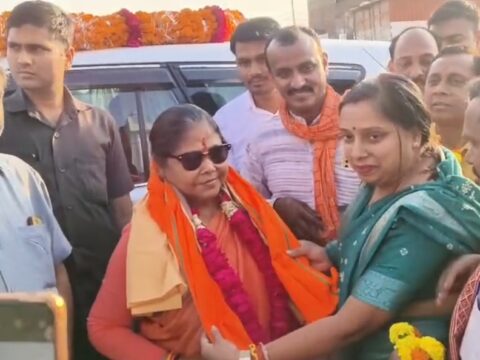 कौशाम्बी पहुंची केंद्रीय मंत्री साध्वी निरंजन ज्योति ने सपा मुखिया के बयान पर किया पलटवार