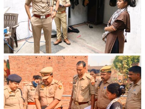 घरेलू विवाद में पति ने कर दी पत्नी की हत्या,एसपी,एएसपी घटनास्थल पर पहुंच जांच में जुटे
