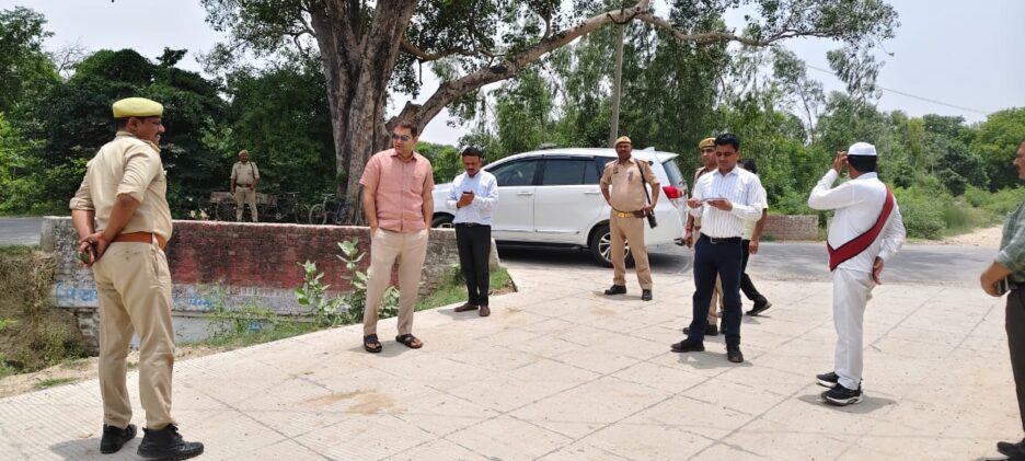 डीएम ने बट बंधुरी रसूलीपुर माइनर का स्थलीय निरीक्षण कर नहर संचालन की स्थिति का लिया जायजा