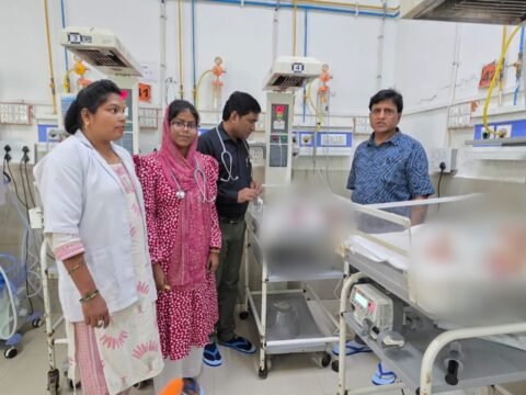 अत्यंत कम जन्म वजन एवं समयपूर्व जन्मे नवजात को नई जिंदगी, एसएनसीयू से स्वस्थ होकर मिली छुट्टी