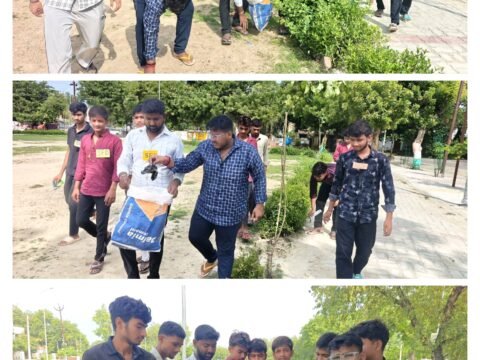 ABVP की नगर इकाई मंझनपुर ने चलाया स्वच्छता अभियान,प्लास्टिक के दुष्प्रभावों के प्रति किया जागरूक