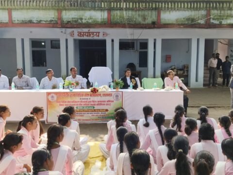 बाल संरक्षण एवं पॉक्सो अधिनियम के प्रति छात्र-छात्राओं को किया गया जागरूक