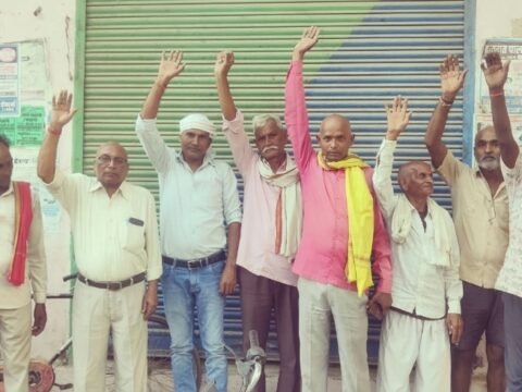SIR रद्द करो,ज्ञानेश कुमार को बर्खास्त करो के नारों के साथ सकिपा ने सीजेपी के समर्थन में किया प्रदर्शन