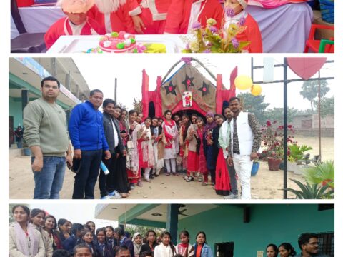 एस एन कान्वेंट स्कूल भरवारी में धूमधाम से मनाया गया क्रिसमस–डे,बच्चो ने मचाया धमाल,दिया प्यार का संदेश